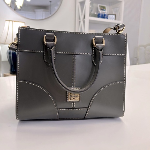 Dooney & Bourke Handbags - Dooney & Bourke Jayne Satchel- Gray